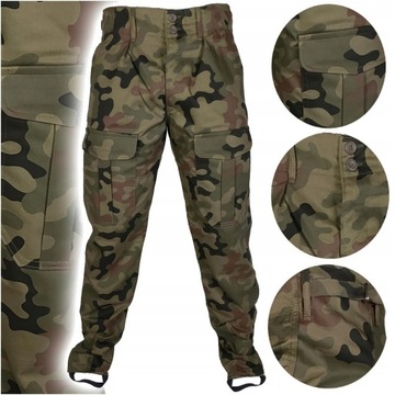 Spodnie Wojskowe Wz93 POLSKIE MORO PL CAMO M