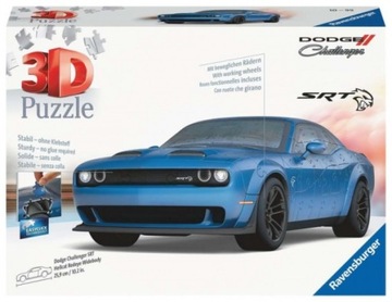 PUZZLE 3D POJAZD DODGE CHALLENGER SRT 163 EL