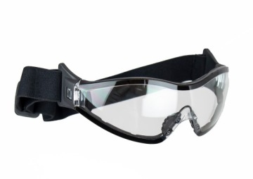 Военные парашютные защитные очки Mil-Tec Commando UV 400 CLEAR Plus