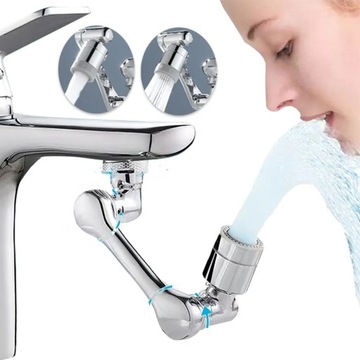 1080 Obrotowy Aerator Kranu Przedłużacz Kranu METAL