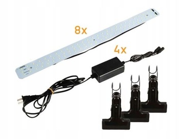 Палатка 200х120х100см со светодиодными лампами + 3 фона