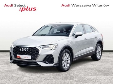 Audi 2024 Audi Q3 Sportback Carplay, kamera cofania, pakiet comfort, FV23 1.5 150KM