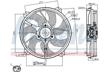 PACKET PDF 251104 + NISSENS 85606 VENTILÁTOR CHLAZENÍ MOTORU
