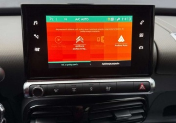 Citroen C4 Cactus Crossover Facelifting 1.2 PureTech 110KM 2018 Citroen C4 Cactus Automat, Salon Polska. Serwis ASO,1 rej 2019 rok. Navi,K, zdjęcie 11