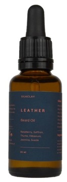 SILKCLAY Olejek do brody i zarostu LEATHER 30 ML