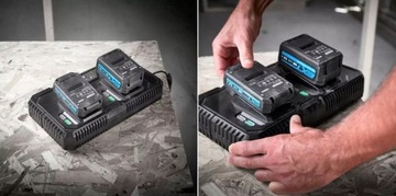 НАБОР ERBAUER EMC18LI + 2 шт. 4,0 Ач 4 Ач 18 В 22'