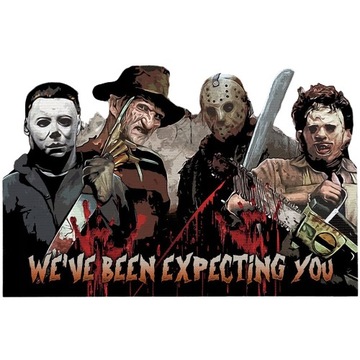DYWANIK CHODNICZEK HALOWEEN MOTYW STRACHU 3D 40x60