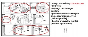 Комплект скрытого монтажа для унитазов и биде