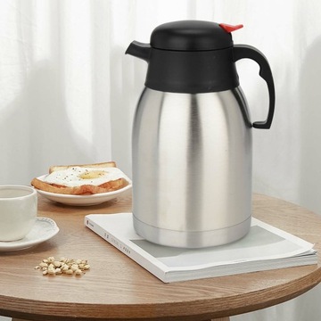 Termos Bedee) Unbreakable 1,5 l srebrny