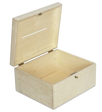 Коробка для свадебных конвертов с ключом 29x25x15 см.
