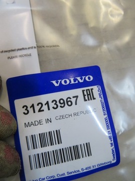 VOLVO V70 XC70 XC60 XC90 ZNAK ZADNÍ VÍKO KUFRU 31213967