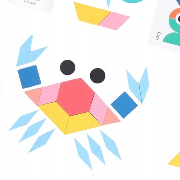 Геометрические интерактивные игрушки из блоков-пазлов