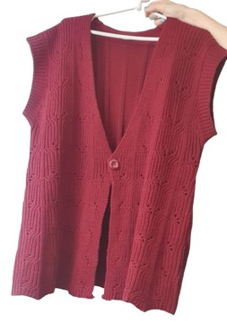 sweter damski pulower kamizelka 50 B42