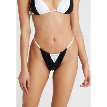 RIVER ISLAND Góra od bikini czarno-biała 34