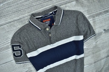 SUPERDRY Męska Koszulka Polo Classic Jersey / L