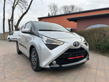 Toyota Aygo II Hatchback 3d Facelifting 1.0 VVT-i 72KM 2019 Toyota Aygo 1.0 VVTi Klima Tablet Kamera Tempomat, zdjęcie 1