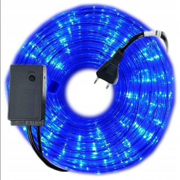 СВЕТОВОЙ ШЛАНГ 480 РОЖДЕСТВЕНСКИЕ ЕЛОЧНЫЕ СВЕТИЛЬНИКИ СИНИЕ 20М