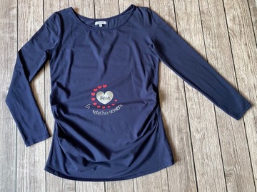 MATERNITE cudna bluzka ciążowa T-SHIRT r.M