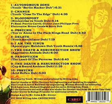KILLING JOKE In Dub Rewind (vol. 2) CD