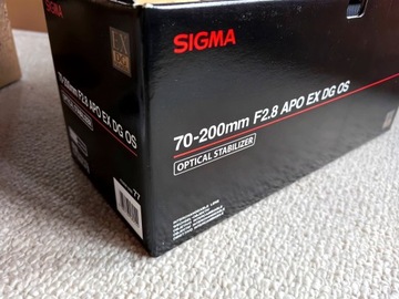 Объектив Sigma 70-200 1:2.8 APO EX DG OS HSM — идеальное состояние, отличная цена