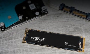 SSD-накопитель CRUCIAL P3 емкостью 1 ТБ