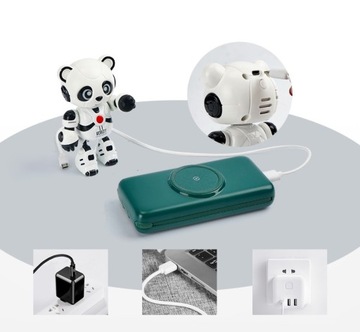 ИНТЕРАКТИВНЫЙ РОБОТ ПАНДА ГОВОРИТ И ПОВТОРЯЕТ ИГРОВЫЕ СИГНАЛЫ