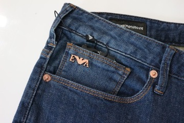 Emporio Armani spodnie Slim rozm 33-32 pas 88 cm