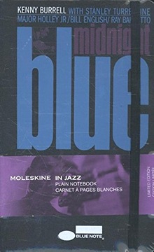 Moleskine Jazz Blue Note Plain Hard Cover Limited
