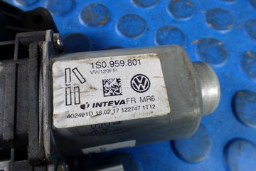 MOTOREK OKNO PRAVÝ PŘEDNÍ 1S0959801 SKODA CITIGO UP MII 3D