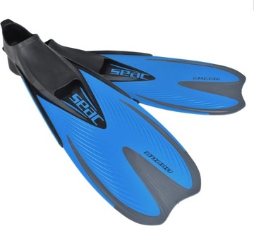 SEAC Unisex Vela krótkie płetwy z regulacją 38-39