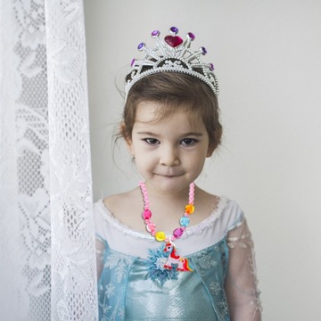ОЖЕРЕЛЬЕ ДЛЯ МАЛЕНЬКИХ ДЕВОЧЕК УКРАШЕНИЯ SEE KIDS