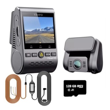 Viofo A129 Plus GPS DUAL + 128GB + ADAPTER HK3 ACC