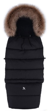 ŚPIWOREK COTTONMOOSE COMBI 3w1 do36m kol. Black