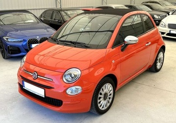 Fiat 500 II CC Seria 4 1.0 mHEV 70KM 2023 Fiat 500 500 Cabrio 1.0 HYB 70 KM Salon PL 1 WLASC 2023r 4.000 km Warsza, zdjęcie 1