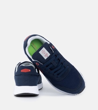 Sportowe buty męskie granatowe CROSS JEANS 43