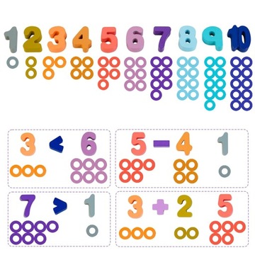 ДЕРЕВЯННЫЕ ГОЛОВОЛОМКИ С ЦИФРАМИ ДЛЯ ДЕТЕЙ, ИГРУШКИ ДЛЯ ИЗУЧЕНИЯ МАТЕМАТИКИ