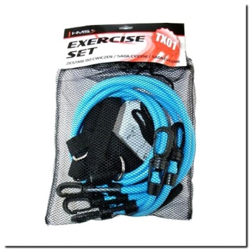 НАБОР ИЗ 3 НАПРАВЛЯЮЩИХ ЭСПАНДЕРОВ ДЛЯ УПРАЖНЕНИЙ КРОССФИТ HMS