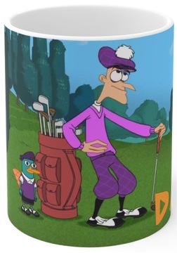 Kubek + imię FINEASZ I FERB bajka film prezent