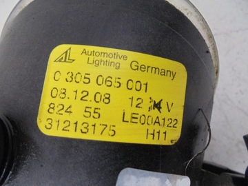 HALOGEN LEVÝ 0305065001 VOLVO C30