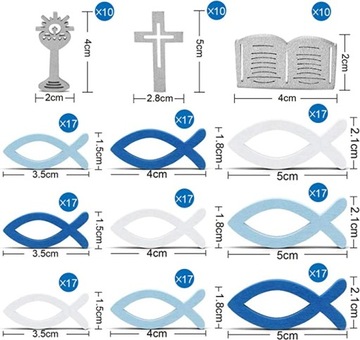 УКРАШЕНИЯ ДЛЯ СТОЛА, МИКС ДИЗАЙНОВ, 70 ШТ.