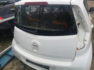 ZADNÍ VÍKO KUFRU Z SKLO (OKNO) OPEL AGILA 2 II B 26UC