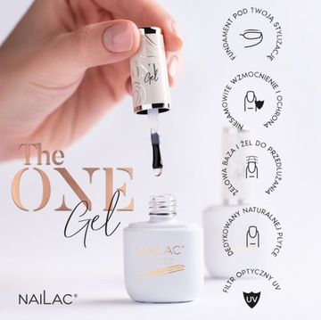 NaiLac The One Гель в бесцветном флаконе, 7мл