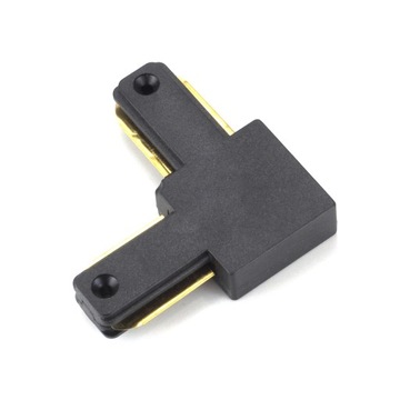 ŁĄCZNIK DO SZYNOPRZEWODÓW - NAROŻNY CZARNY