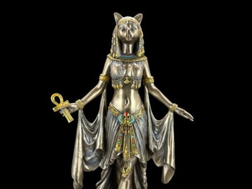 Статуэтка Скульптура Статуэтка ЕГИПЕТСКАЯ БОГИНЯ ЗАЩИТЫ BASTET VERONESE WU77608A4