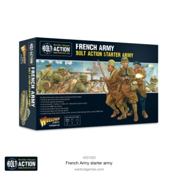 СТАРТОВЫЙ НАБОР BOLT ACTION — Стартовая армия французской армии [402015503]