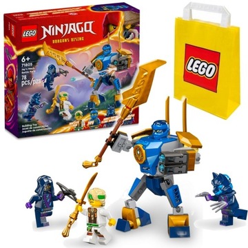 LEGO NINJAGO 71805 Zestaw Bitewny z Mechem Jaya + Torba prezentowa LEGO