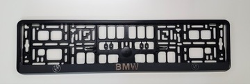 RAMKi POD TABLICĘ REJESTRACYJNĄ 3D BMW