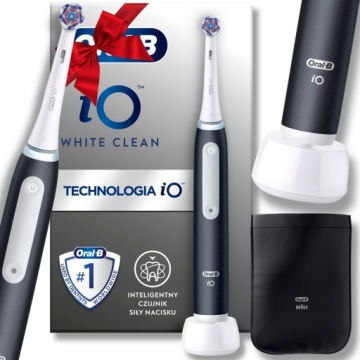 Магнитная зубная щетка ORAL-B iO White Clean