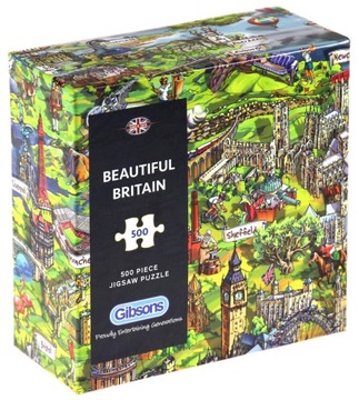 Gibsons Puzzle 500 el Piękna Brytania