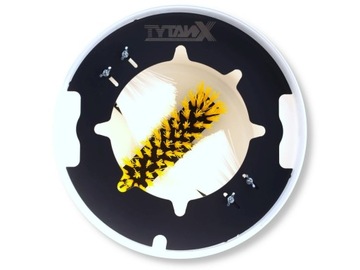 INSTAR - МАШИНА ДЛЯ ОЧИСТКИ СМЕСИТЕЛЕЙ TYTANX ВЕДРО 33 Л ЩЕТКИ ВОДА